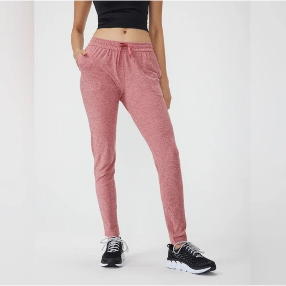 Outdoor Voices CloudKnit All Day Sweatpants XL Desert Rose Pink